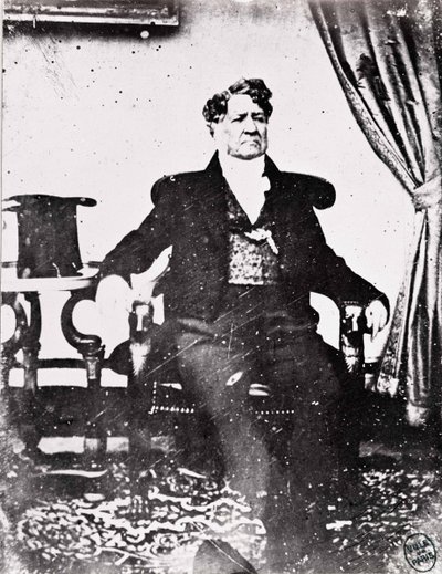 Portrait of Louis-Philippe I, 1840 by French Photographer